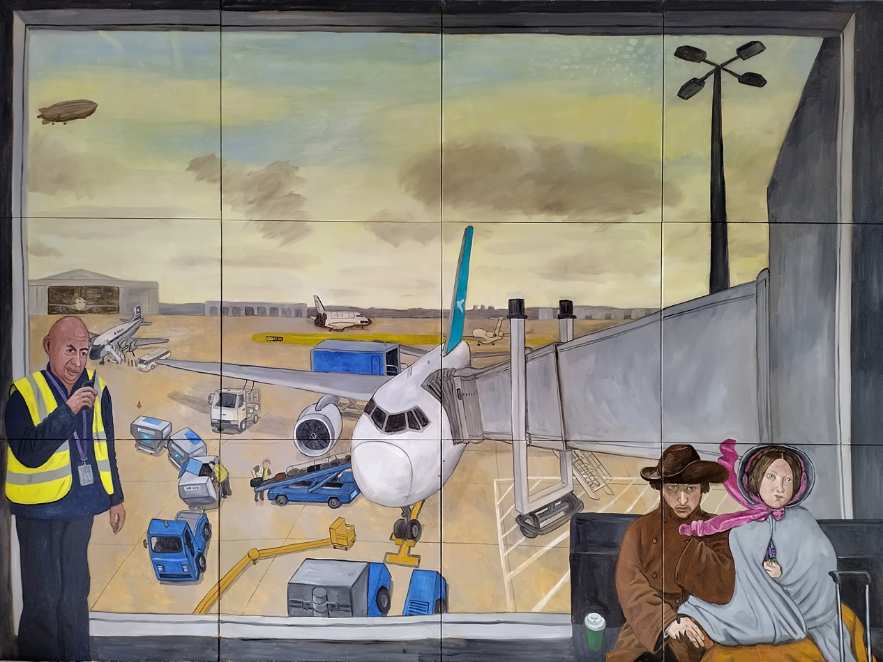 Detail from Departures