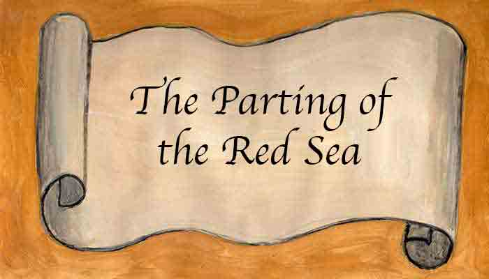 the parting of the red sea