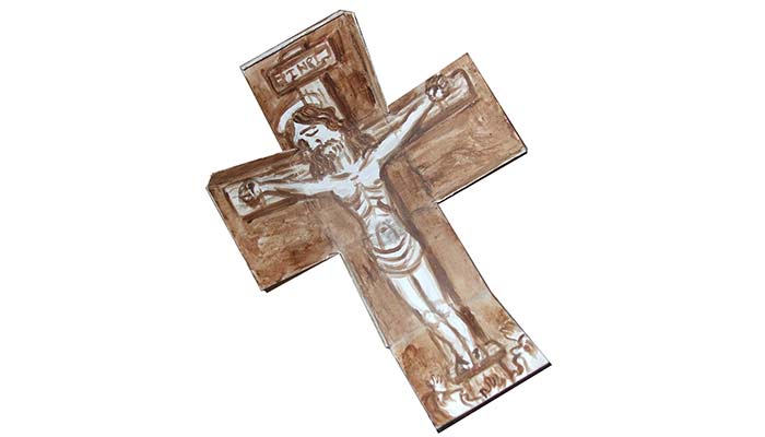 and crucified