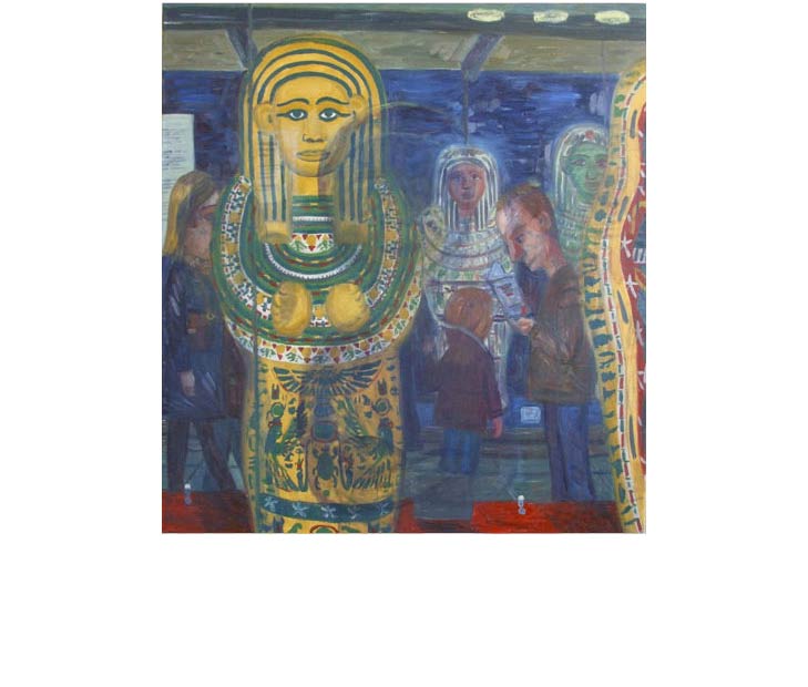 Reflections in front of Coffins