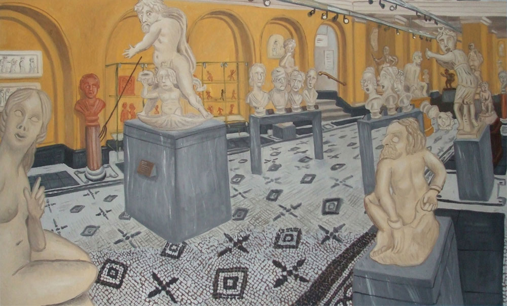 At the V and A