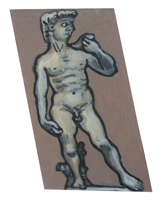 Contrapposto by Jiro Osuga after Michelangelo