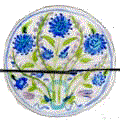 iznik dish turkey c.1550 victoria and albert museum london