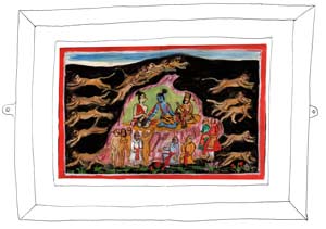from ramayana mewar india 1649-1653 british library london
