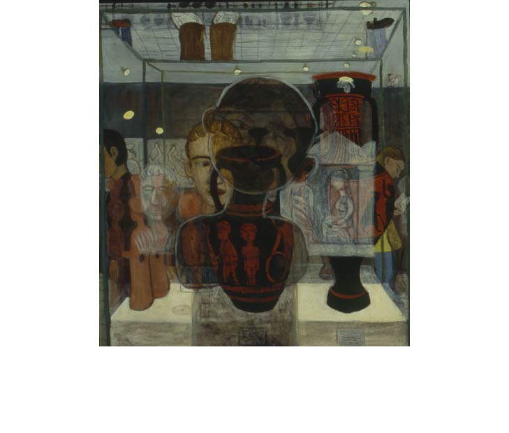 Reflection in the Bitish Museum by Jiro Osuga