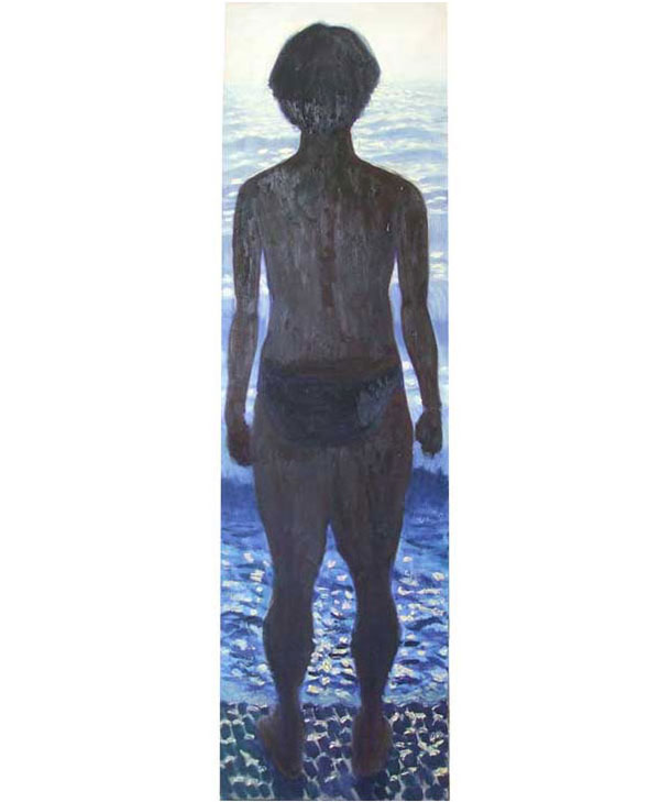 Figure by the Sea