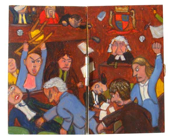 A Riot in the Court Room